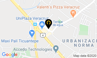 Mapa de Nunu Café en Managua