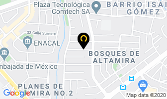 Mapa de Odontologia Restauradora Dra. Lillyam Romero en Managua