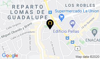 Mapa de Open Soluciones en Managua