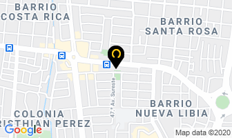Mapa de Optica Familiar en Managua