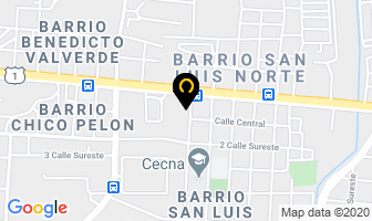 Mapa de Optica Rodriguez en Managua