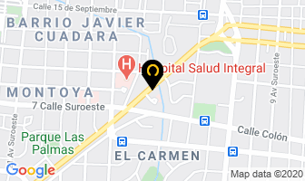 Mapa de Orgoma en Managua