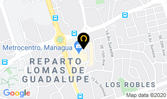 Mapa de Oriental King en Managua