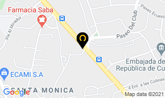 Mapa de Palm Boutique en Managua