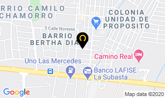 Mapa de PanaderÍa La Inmaculada en Managua