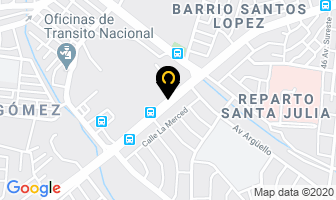 Mapa de Papty Comercial en Managua