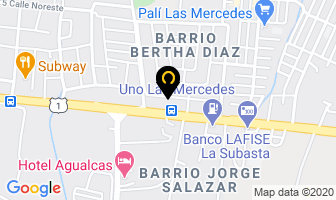Mapa de Petroplastic en Managua