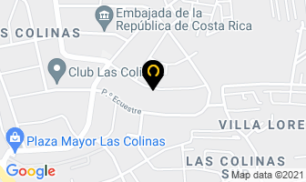 Mapa de Poliartcon en Managua