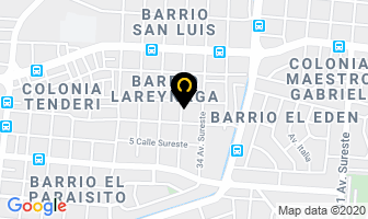 Mapa de Postecnology en Managua