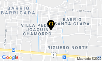 Mapa de Pre Escolar Divino Conocimiento en Managua