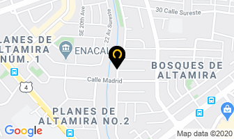 Mapa de Pre-escolar Kidzchool en Managua