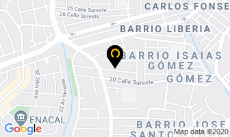 Mapa de Pro Visión (Salud Visual) Vosh / International en Managua