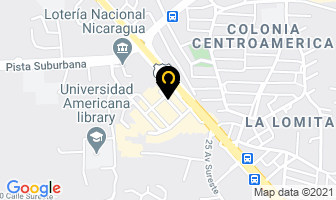 Mapa de Programa Polos De Desarrollo en Managua