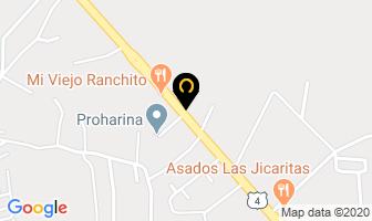 Mapa de Proharina S.a. en Managua