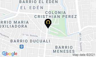 Mapa de Prohe en Managua