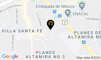 Mapa de Proniza en Managua
