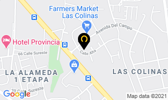 Mapa de Proyecta Publicidad en Managua