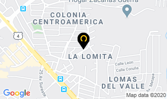 Mapa de Prysa en Managua