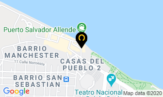 Mapa de Puerto Salvador Ayendis en Managua