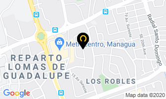 Mapa de Puntos De Encuentro en Managua