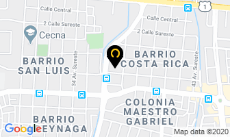 Mapa de Quimicos Para Piscina Uriel Rivera en Managua