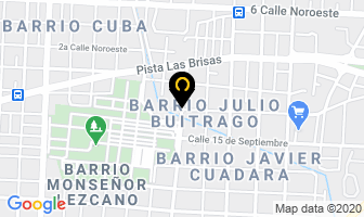 Mapa de Radio Cepad en Managua