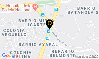 Mapa de Rancho Grande en Managua