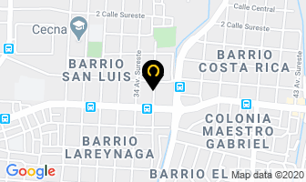 Mapa de Repuestos Saballos en Managua