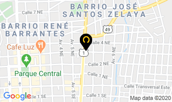 Mapa de Repuestos San Cristobal en Estelí