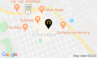 Mapa de Restaurante Colonial en Jinotepe