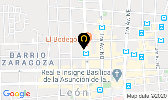 Mapa de Restaurante De La Terraza en León