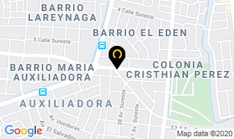 Mapa de Restaurante Jardin Central en Managua