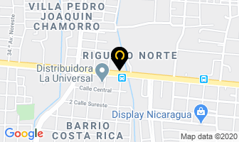 Mapa de Restaurante Rincon Chino en Managua