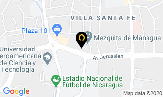 Mapa de Revista Ser en Managua