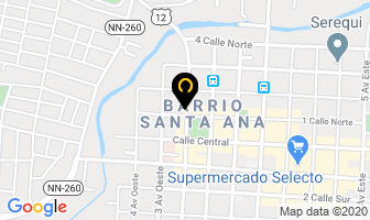 Mapa de Rincon Folklorico en Chinandega