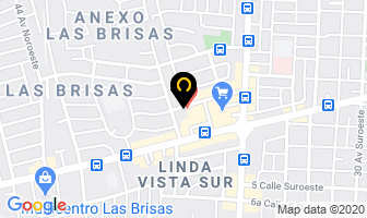 Mapa de Rio's Pizza en Managua