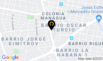 Mapa de Rotulos Marquez en Managua