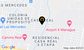 Mapa de Rueda Mayorga Bayardo en Managua