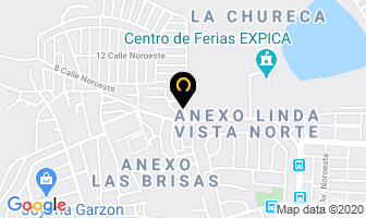 Mapa de Saasa ElectrÓnica en Managua