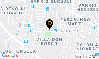 Mapa de Sae English en Managua