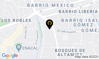 Mapa de Saeta Aduanera en Managua