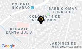 Mapa de Sala De Belleza Darling en Managua
