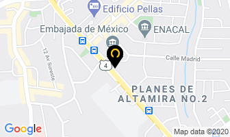 Mapa de Salon Escape en Managua
