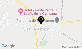 Mapa de San Ramon,matagalpa en San Ramón