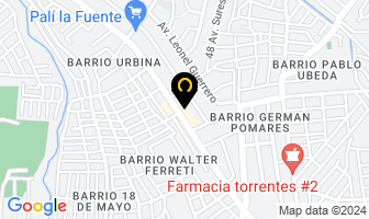 Mapa de Sanitarios Express en Managua