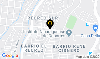 Mapa de Sastreria Lo Maximo en Managua
