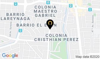 Mapa de Sastreria Lopez en Managua