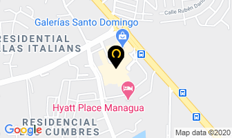 Mapa de Sbarro en Managua