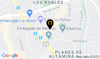 Mapa de Scampoli en Managua