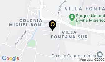 Mapa de Se Vende Casa en Managua